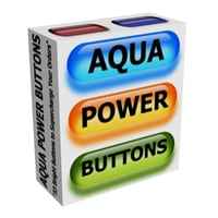 Aqua Power Buttons