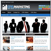 CPA Blogger PLR Site