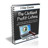 The Clickbank Profit Criteria