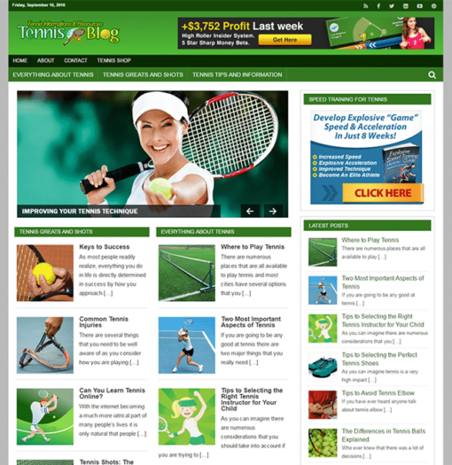 Play Tennis PLR Blog - Image 5