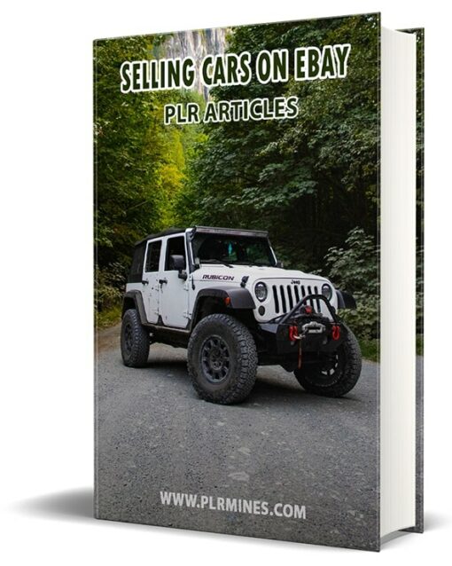 Selling Cars On Ebay PLR Articles