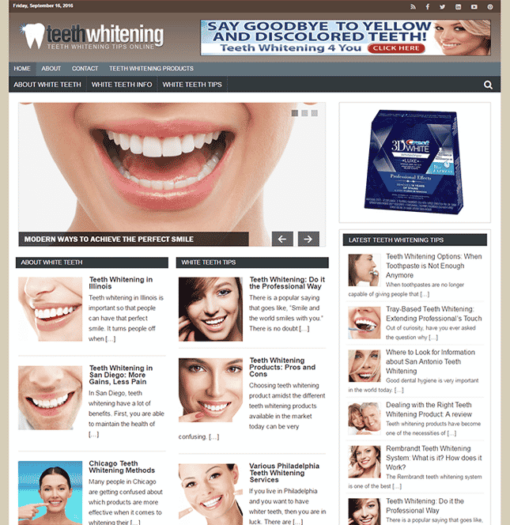 Teeth Whitening PLR Blog - Image 5