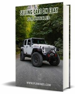 selling cars on ebay plr articles